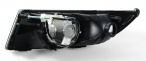Skoda Fabia 10-15 lampa p/mg typ żarówki H8 lewa czarna ramka TYC